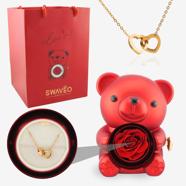 Eternal Rose Bear